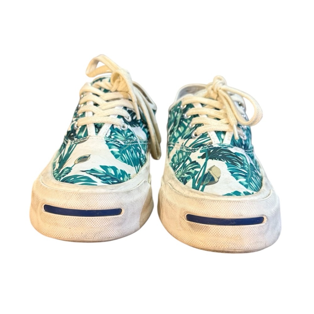 Converse Jack Purcell Signature Ox Tropical White/Holly Floral Women’s Size 7 - Picture 4 of 8